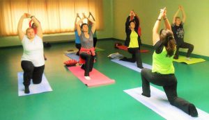 YOGA Gruppenfoto Frühjahrskurs 